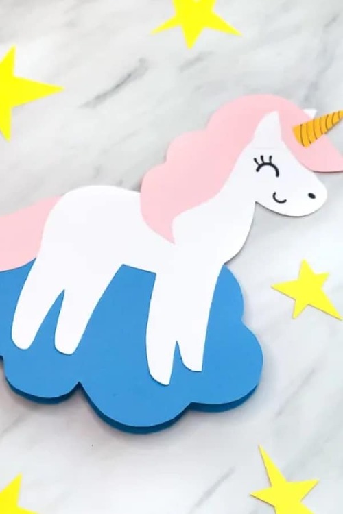 Licorne à peindre en papier mâché - Ensemble de bricolage clé en main –  Amuzart